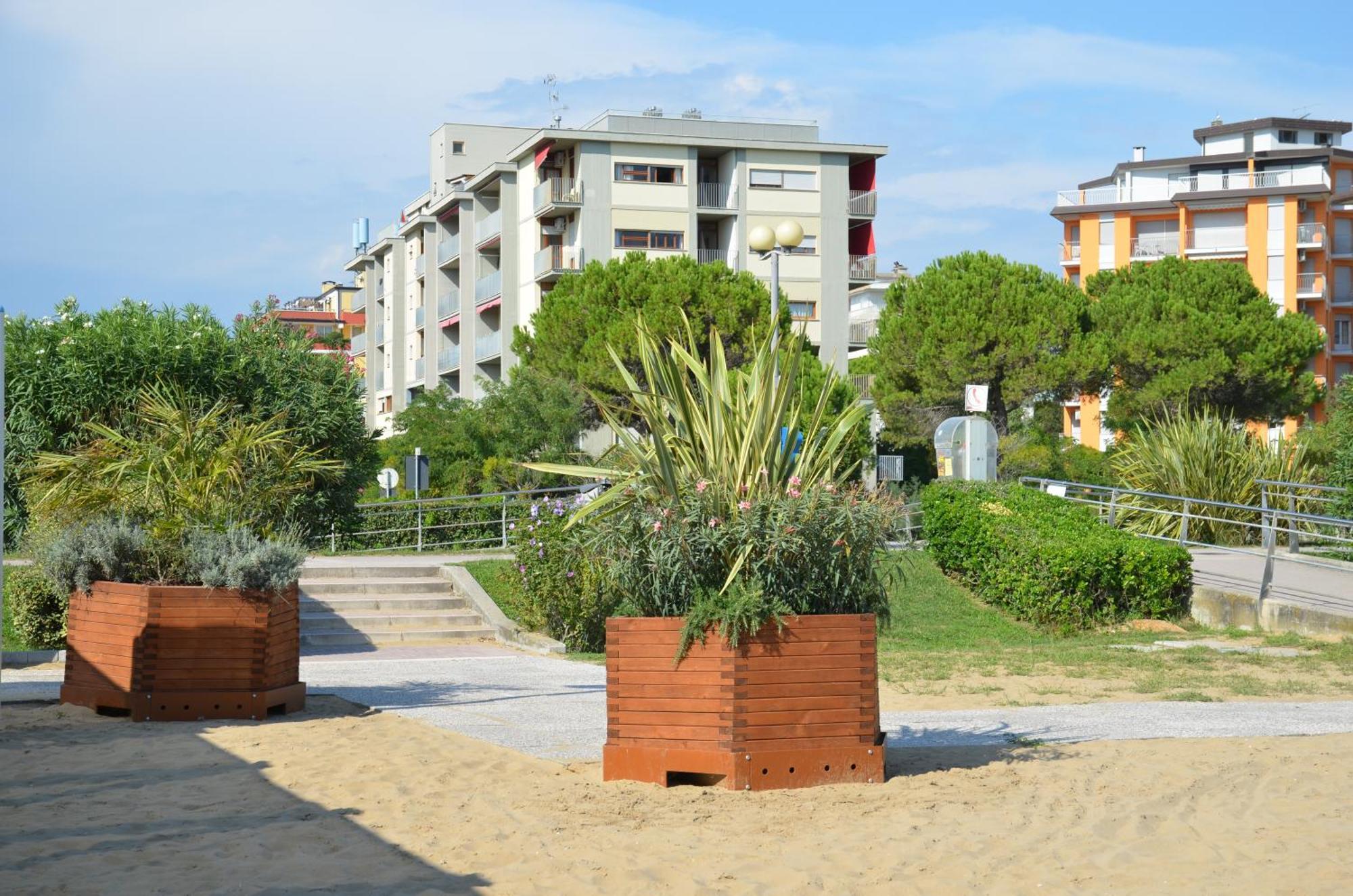 Appartamenti Laguna Grande Bibione Exteriör bild